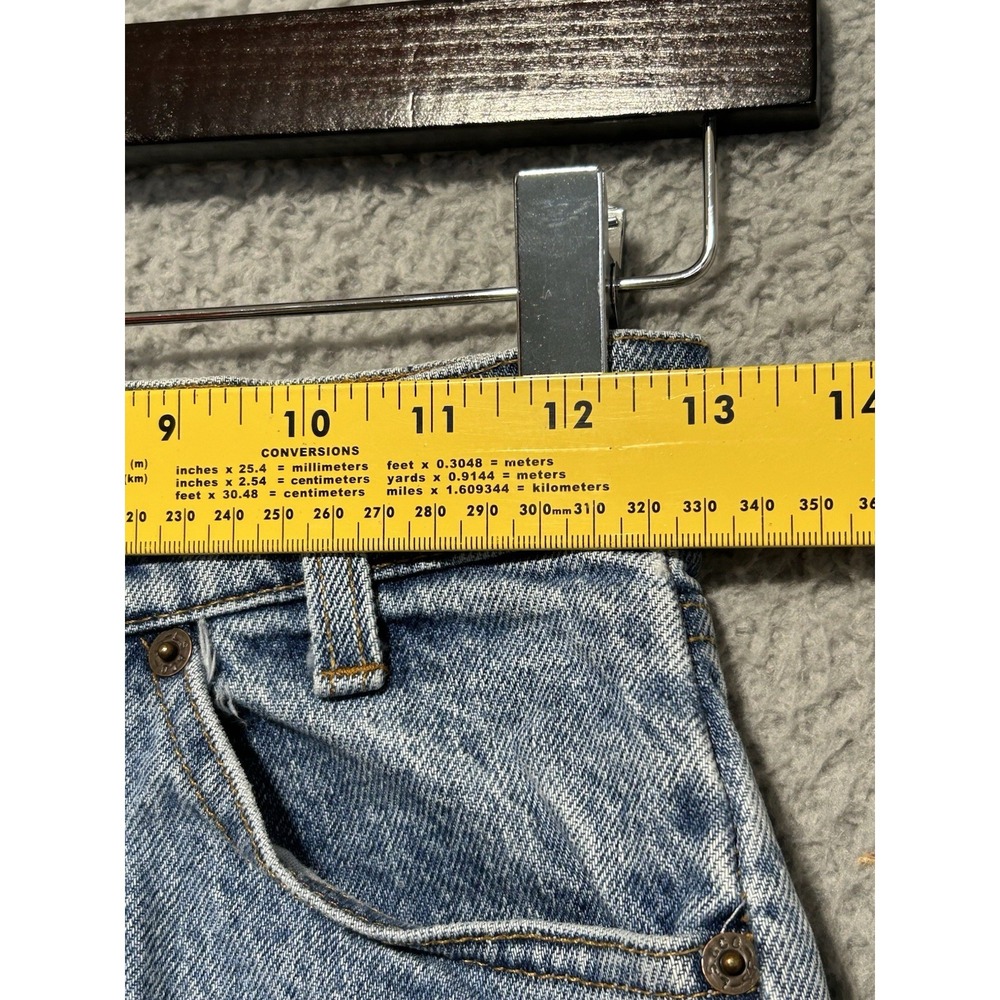Levi's Youth Vintage 550 Relaxed Fit Jeans Orange Tab 1990s Sz 14 Regular - Picture 4 of 15